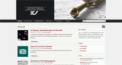 Desktop Screenshot of chorleiterverband.de
