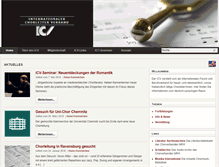 Tablet Screenshot of chorleiterverband.de